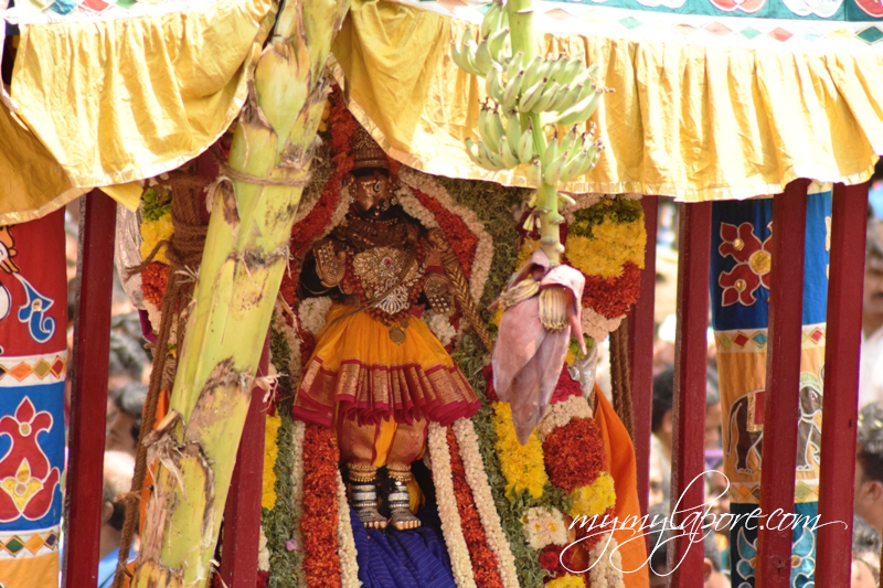 Panguni festival crowd in Mylapore